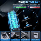 High power cordless vacuum cleaner / مكنسة كهربائية محمولة متعددة الوظائف