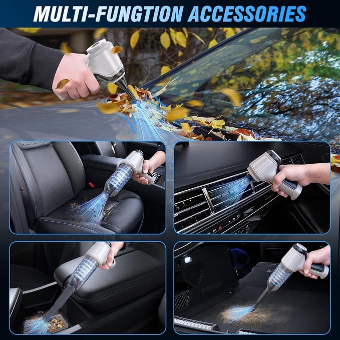 High power cordless vacuum cleaner / مكنسة كهربائية محمولة متعددة الوظائف