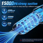 High power cordless vacuum cleaner / مكنسة كهربائية محمولة متعددة الوظائف